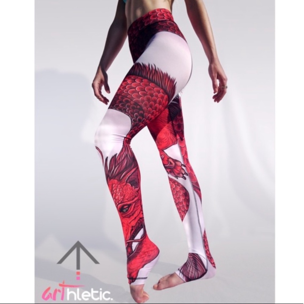 Arthletic Dragon Yoga Leggings